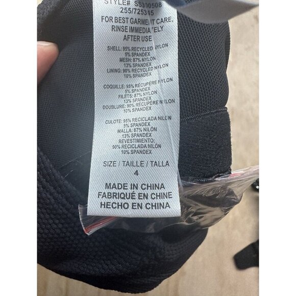 Tommy Bahama Island Cays V Neck Bandeau One Piece Sz 4 - Picture 6 of 6